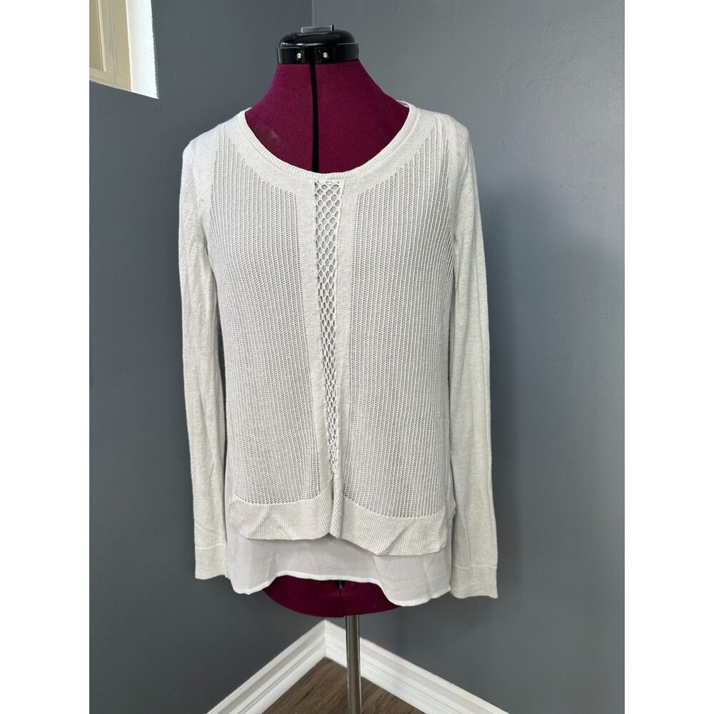 Y2K Lucky Brand Sheer Top-M